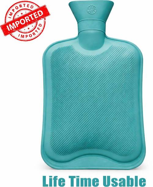 HEAREAL HEALTH CARE Hot Water Bag 2 L GREEN NON-ELECTRICAL Rubber For Hot and Cold Therapy non electrical 2000 ml Hot Water Bag
