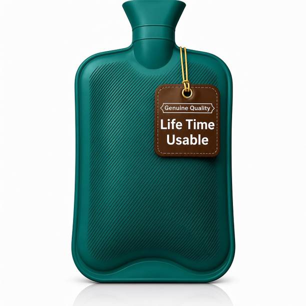 HEAREAL HEALTH CARE Hot Water Bag (2 litre) Non Electric Rubber Heating Bottle Non Electrical 1 L Hot Water Bag