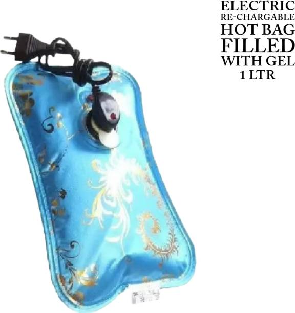 Nea Heat Bag Pain Reliever Massager, Electrical 1L hot water bag (Multicolor) Electrical 1 L Hot Water Bag