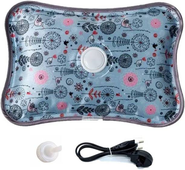 VELORA Electric Hot Water Bag with Auto power Cut-off for Pain Relief Warm Bag Electrical 1 L Hot Water Bag