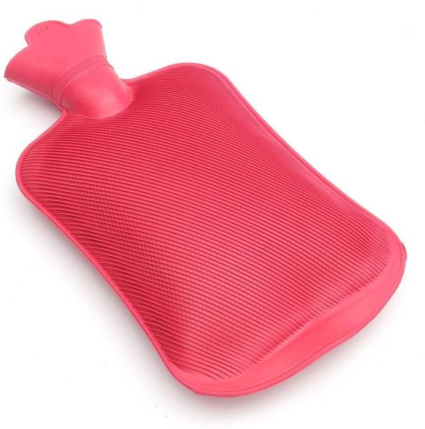NITLOK Rubber Hot Water Bag Leakproof Bottle for Pain Releif - 2 Litre (Multicolor) RUBBER HOT WATER BAG FOR PAIN RELIEF 2 L Hot Water Bag