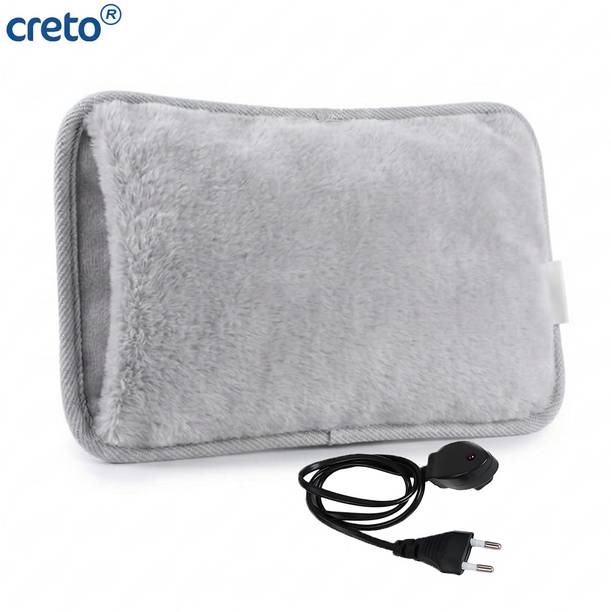CRETO Electric Super Comfort Pad Premium Classic Velvet Electric 1 L Hot Water Bag
