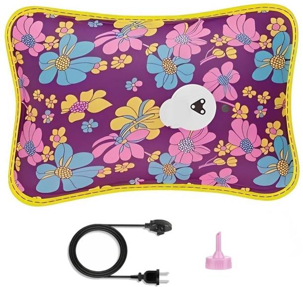 Fluent Electric Hot Water Bag for Periods joint back stomach pain relief Warm Bag Electrical 1 L Hot Water Bag