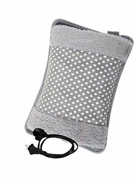 HEAREAL HEALTH CARE Velvet Heating gel pad, Hot Water Bottle Pouch for neck, shoulders, feet, hands, back, joints Heat Pouch Bag For Pain Relief With Soft Velvet Hand Pocket (Multicolor) electric 900 ml Hot Water Bag