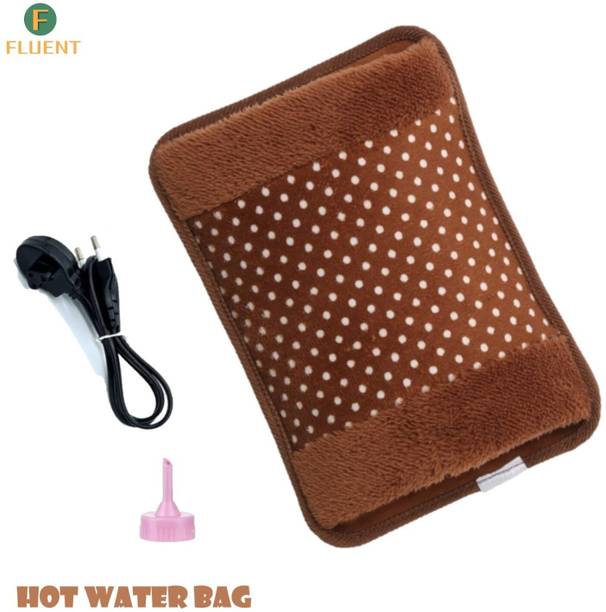Fluent Electric Hot Water Bag for Periods joint back stomach pain relief Warm Bag Electrical 1 L Hot Water Bag