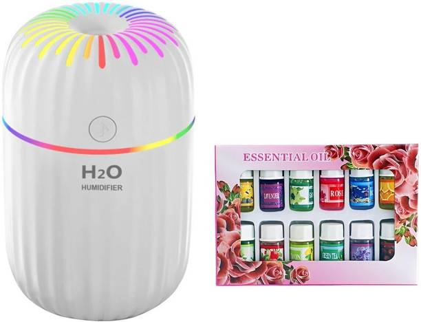 TAYLORED HOME Room 3-in-1 Mini Cool Mist Air Humidifier & Ultrasonic Aroma Humidifier