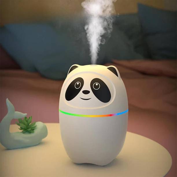 SIMESTICH Room Cool Mist Panda Humidifier with 7 Color Night Lights Humidifier