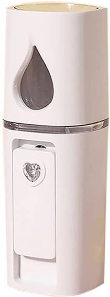 DRUMSTONE Mini Cool Face Mist Sprayer with Mirror Design ? USB Rechargeable Portable Room Air Purifier