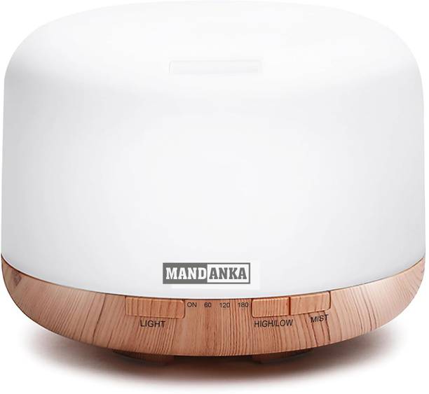 MANDANKA Room 5 in 1 Ultrasonic Aromatherapy Humidifier Auto-Off Safety Protection Home Office Humidifier