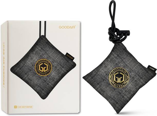 GOODAIR Room Royal Premium Car Air Purifier|Non-electric|Elegant Silver Humidifier