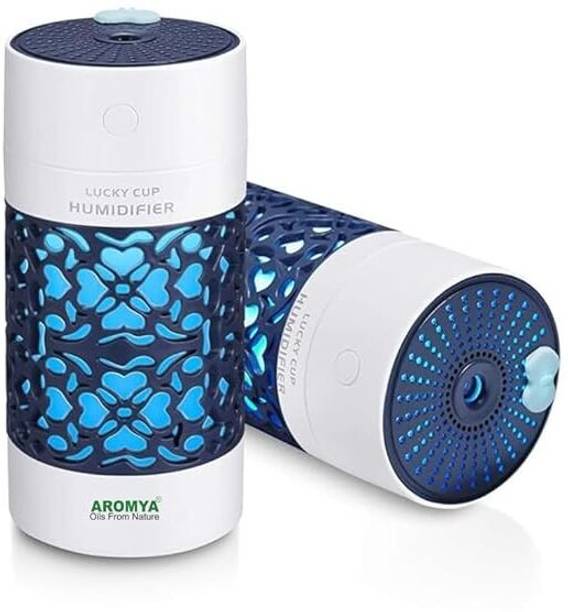 TheAromya Room Lucky Cup Cool Mist Humidifier Essential Oil Diffuser Dark Blue Humidifier