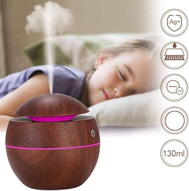 Scrappy Room Round Electric USB Mini Aroma Oil Diffuser Air Humidifier Air Purifier Humidifier
