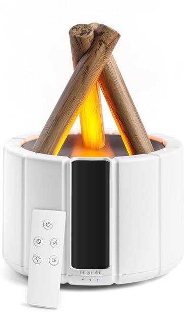 Calldrishe Room Bonfire Humidifier Simulation Flame Diffuser Fragrance Aromatherapy Machine Humidifier