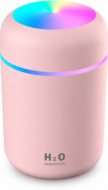SAGIUX Room Portable Mini Humidifier 300ml USB LED Auto Shut-Off Home Office Car Humidifier