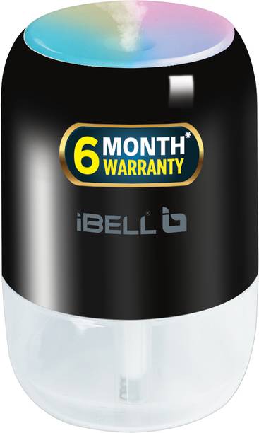 iBELL Room HU200P Portable Car Humidifier, Mini USB Oil Diffuser for Bedroom/Office, Travel Humidifier