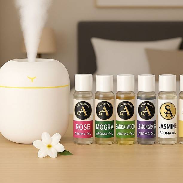Aromist Room Mini Fragrance Humidifier with 6 Aroma Oils Humidifier