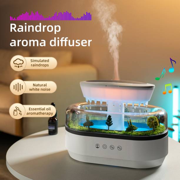 Sinolink Room Forest Landscape Raindrop Aroma Diffuser Humidifier