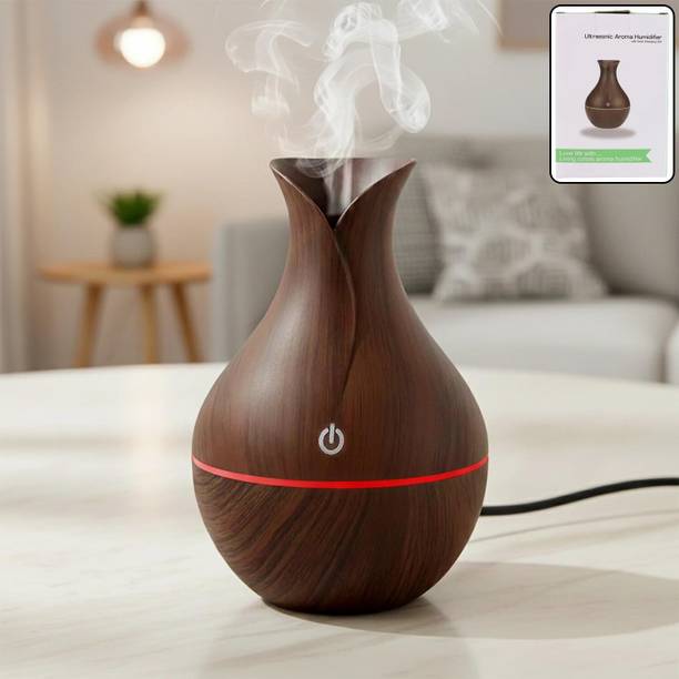 Bhavya nexa Room Room Vase Shaped Ultrasonic Aroma Diffuser Humidifier Humidifier