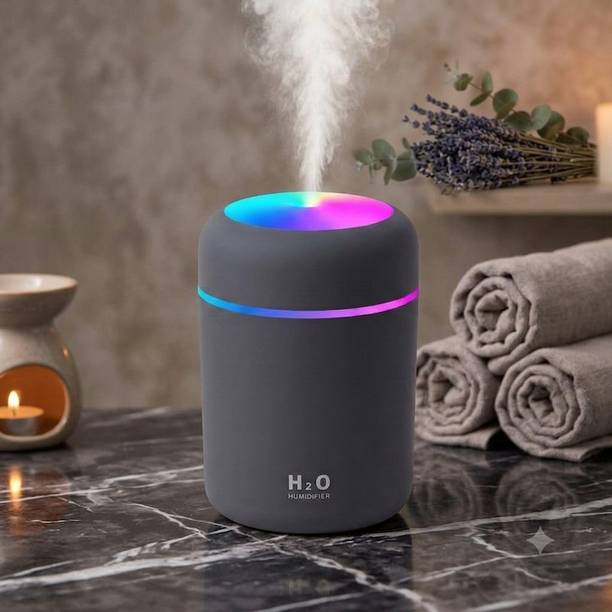 NDKART Room Room Portable H2O Humidifier 300 ml Ultrasonic Cool Mist Diffuser Humidifier