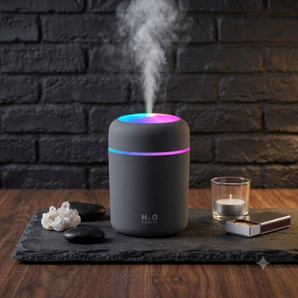 NDKART Room Portable H2O Humidifier 300 ml Ultrasonic Cool Mist Room Humidifier Humidifier