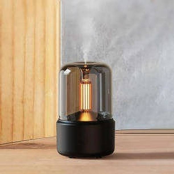 Orlov Room 2 in 1 Table Lamp and Air Humidifier - Aromatherapy, Candlelight Effect Humidifier