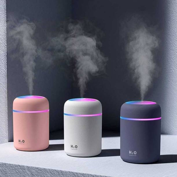 Spira Room H2O Portable Ultrasonic Cool Mist Humidifier with 7-Color LED Night Light Humidifier