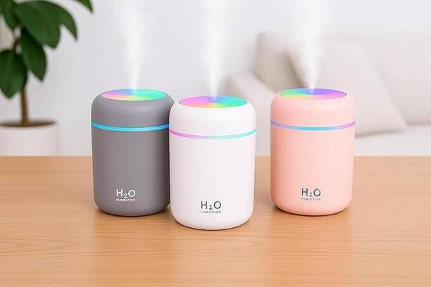 DevRosh Room Ultrasonic Air Humidifier with LED Night Light & Aroma Oil Diffuser Humidifier