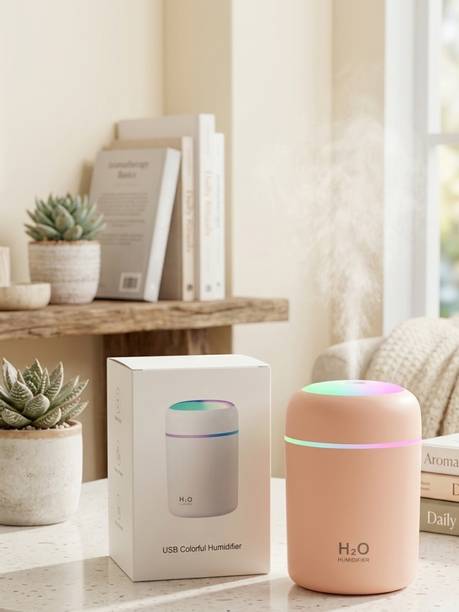 Dropex Room USB Mini Humidifier with Color LED Night Light Humidifier