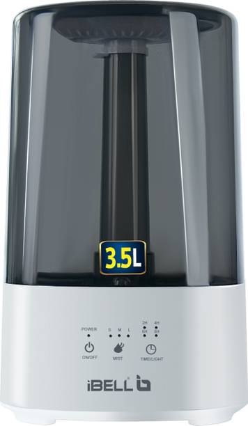 iBELL Room HU350P Humidifier,3.5L,Ultrasonic,Adjustable Mist Output,Super Quiet 360° Nozzle Humidifier