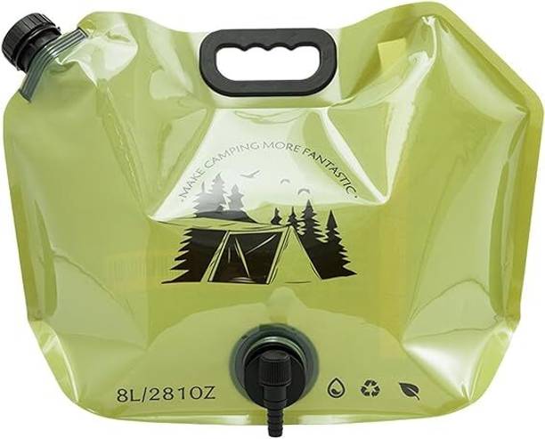 DHULKI Plastic Folding Water Storage Bag Pouch For Cycling, Picnic, Outdoor Camping Hydration Pack