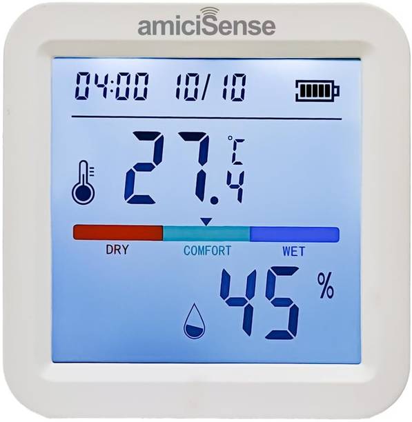 amiciSense Temperature Humidity sensor with SmartLife App with Data Export Hydrometer