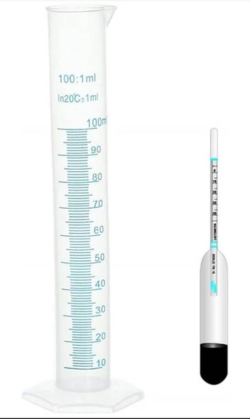 Indiginous Lactometer for Checking Milk Purity at Home Milk Hydrometer Milk Lactometer Kitchen thermometer lactometer Dairy Milk Tester Milk Gravity Tester With 100ML Tube Hydrometer