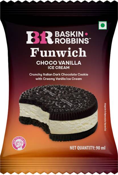 Baskin Robbins Cookies Funwich Cookie Sandwich Ice Cream