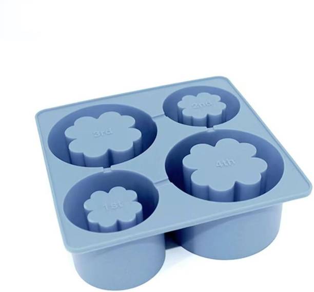 ZOMBIO Silicone Ice Cube Tray | Reusable Hollow Cylinder Molds for Stanley Cup Multicolor Silicone Ice Cube Tray