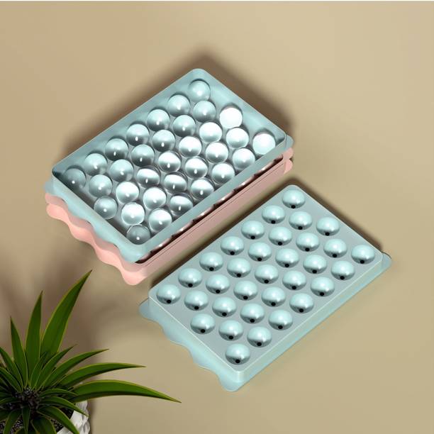 OFFYX 33 ice ball making in single ice making ice ball tray Blue Blue Plastic Ice Ball Tray