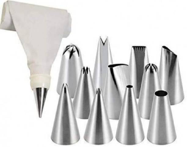 Daivik Cake Piping-1 Stainless Steel Quick Flower Icing Nozzle
