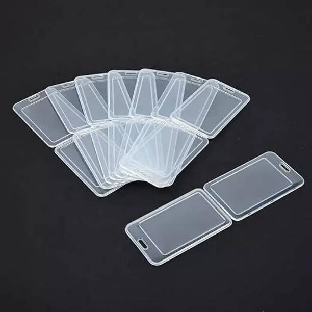 Ang Plastic ID Badge Holder