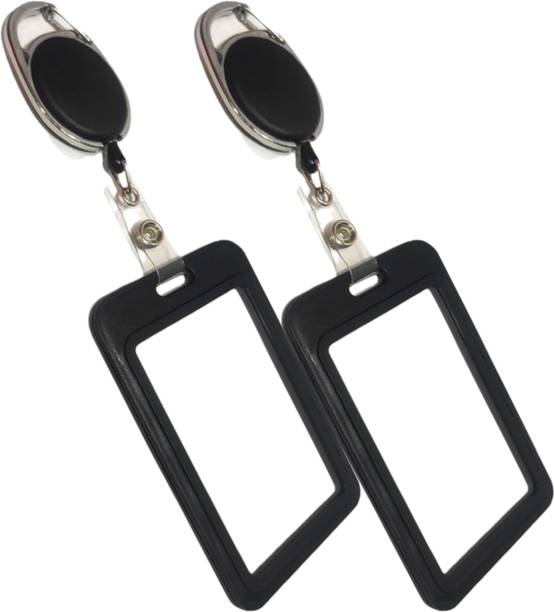 Ang Plastic ID Badge Holder, ID Badge Reel