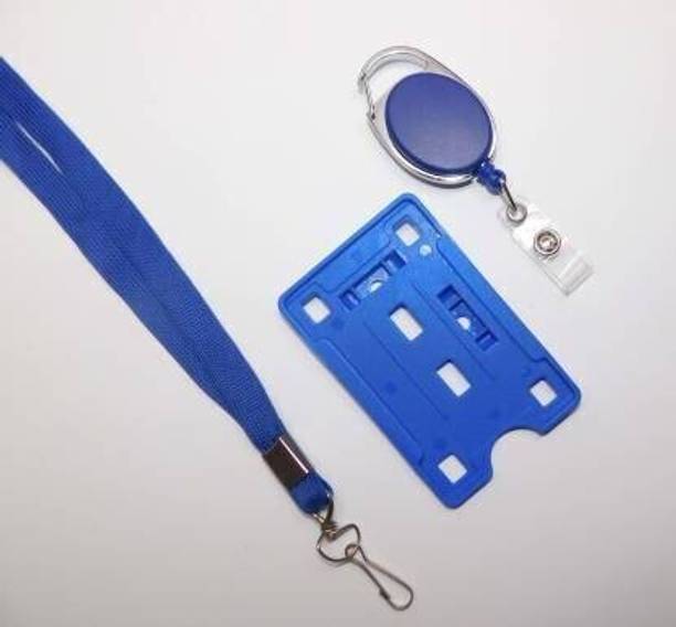 Ang Plastic, Cotton ID Badge Holder, Lanyard, ID Badge Reel