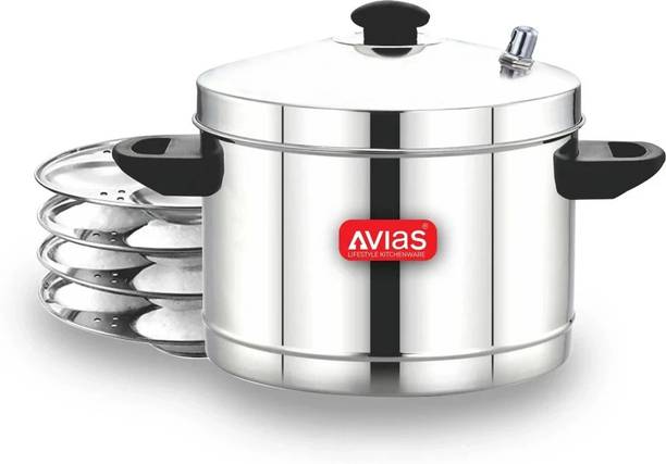 एवियाज Eco Idly Maker 4 Plate स्टैंडर्ड इडली मेकर
