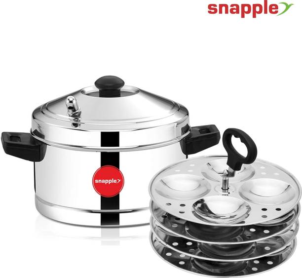 Snapple Premium Stainless Steel SteamO-4P Idli Maker / Cooker Induction & Standard Idli Maker