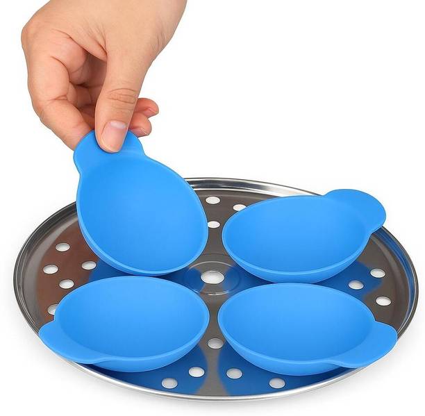 xyzcr (PACK OF 8)Silicone Multipurpose- Idli Maker Non -Stick Food Grade Silicone Cupcake Maker