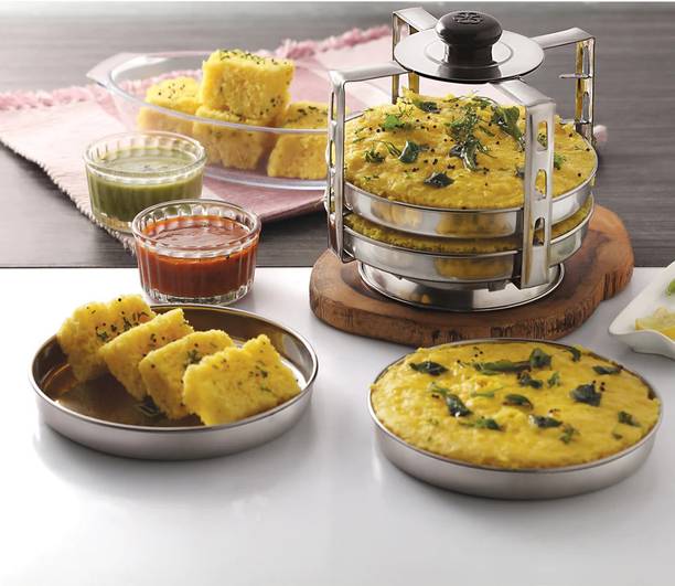 ब्लूएक्स Khaman Dhokla Plate स्टैंडर्ड इडली मेकर