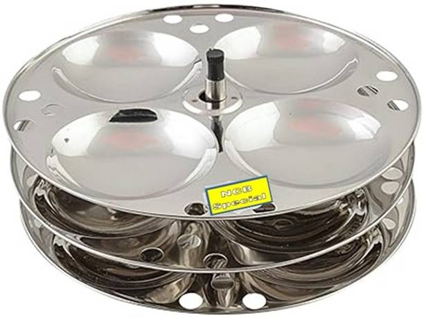 NCB NCB-STAINLESS SEEL IDLY PLATE WITH STAND(3 PLATES) Induction & Standard Idli Maker