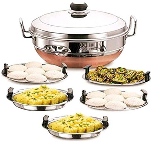 New Mahalxmi Mithali Stainless Steel (Namma Cookwares) Standard Idli Maker
