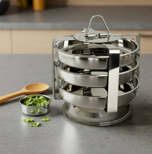 Pappa Idly Maker Stand to prepare a steamed dishes like idlis, thattu dosas, dhoklas Standard Idli Maker