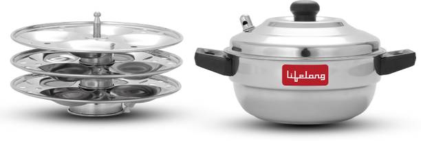 Lifelong LLIDCKR03F Idli Cooker Standard Idli Maker