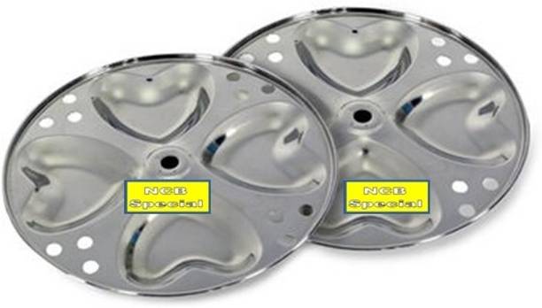 NCB NCB-HEART SHAPE IDLI PLATE(2-PLATES) Induction & Standard Idli Maker