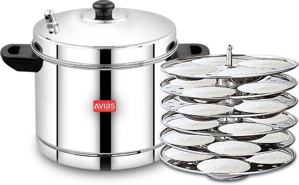 AVIAS Eco Idly Maker 6 Plate Induction & Standard Idli Maker