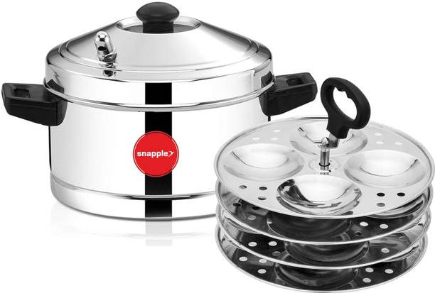 Snapple SteamO-4P Stainless Steel Idli Maker / Cooker Induction & Standard Idli Maker